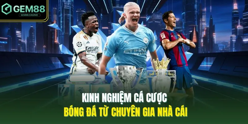 Kinh nghiệm cá cược bóng đá từ chuyên gia nhà cái